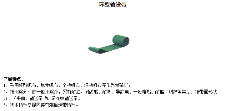 環(huán)形輸送帶